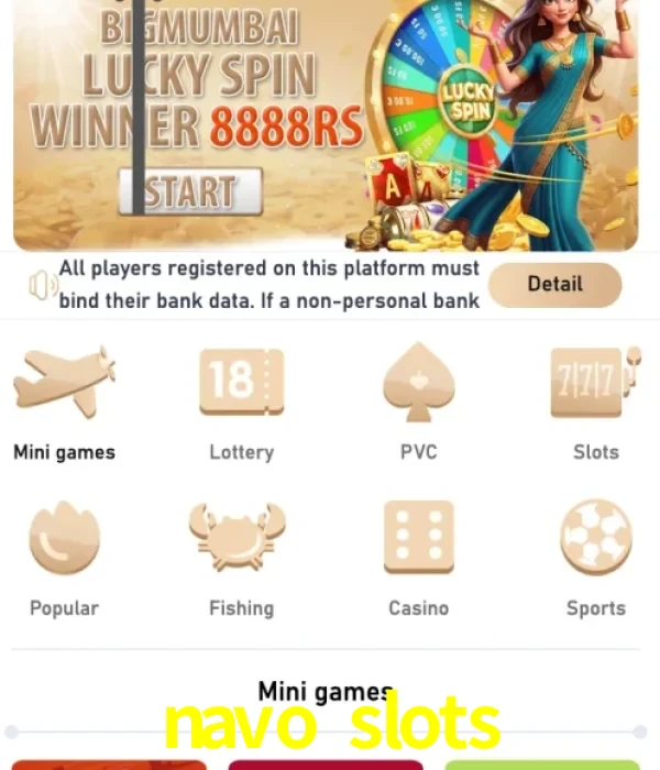 navo slots login